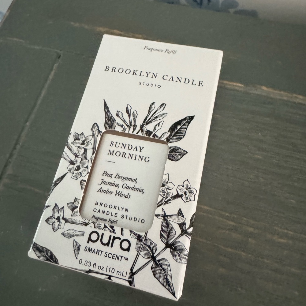 ANTHROPOLOGIE Brooklyn Candle Studio Sunday Morning PURA Refill
